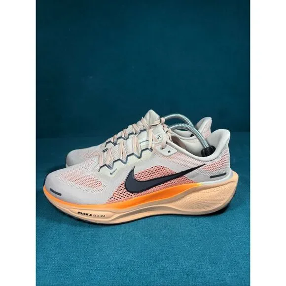 Nike Air Zoom Pegasus 40 Beige Orange Black FD2722-201 Men’s Size 9.5 Running Sh - Picture 1 of 9